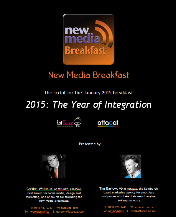 Missed Last Month's New Media Breakfast? Pas de Probleme, Here's the ...