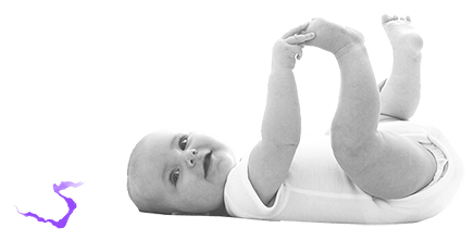 plo 436px Baby lying down looking at a segment of the plus